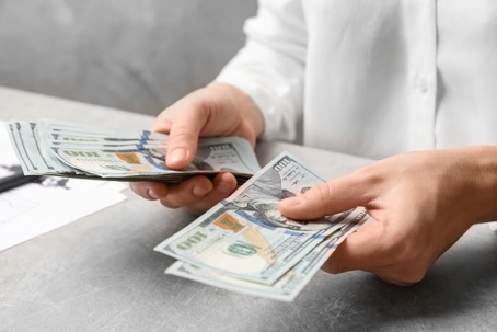 counting money for separate maintenance